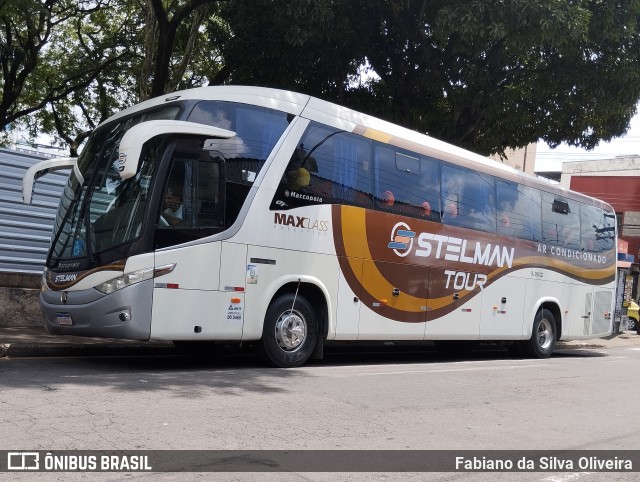 Stelman Tour Transporte Rodoviário de Passageiros RJ 959.022 na cidade de Juiz de Fora, Minas Gerais, Brasil, por Fabiano da Silva Oliveira. ID da foto: 11911230.