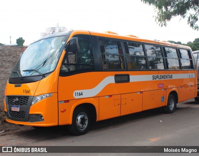 Transporte Suplementar de Belo Horizonte 1164 na cidade de Contagem, Minas Gerais, Brasil, por Moisés Magno. ID da foto: 11911563.