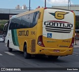 Empresa Gontijo de Transportes 7045 na cidade de Belo Horizonte, Minas Gerais, Brasil, por Bruno Santos. ID da foto: :id.