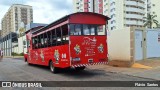 Ônibus Particulares CITY TOUR DA FÉ na cidade de Caldas Novas, Goiás, Brasil, por Flávio  Santos. ID da foto: :id.