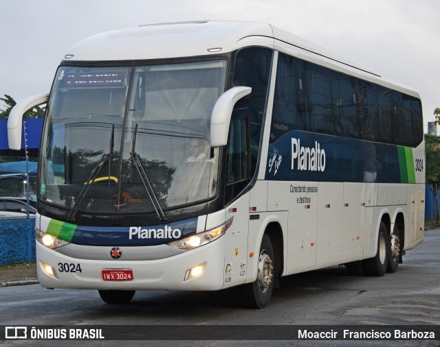 Planalto Transportes 3024 na cidade de São Paulo, São Paulo, Brasil, por Moaccir  Francisco Barboza. ID da foto: 11933293.