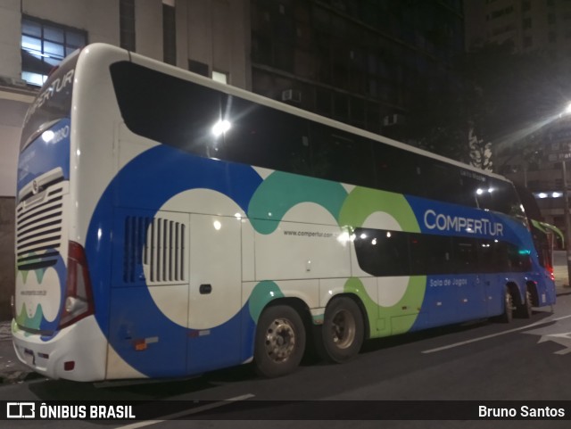 ComperTur Transportes Turísticos 12230 na cidade de Belo Horizonte, Minas Gerais, Brasil, por Bruno Santos. ID da foto: 11931919.