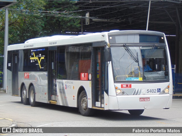 Next Mobilidade - ABC Sistema de Transporte 5402 na cidade de Santo André, São Paulo, Brasil, por Fabrício Portella Matos. ID da foto: 11933563.