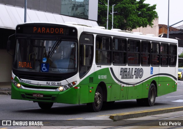 Expresso Real Rio RJ 133.165 na cidade de Rio de Janeiro, Rio de Janeiro, Brasil, por Luiz Petriz. ID da foto: 11932288.
