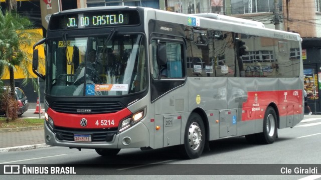 Allibus Transportes 4 5214 na cidade de São Paulo, São Paulo, Brasil, por Cle Giraldi. ID da foto: 11933461.