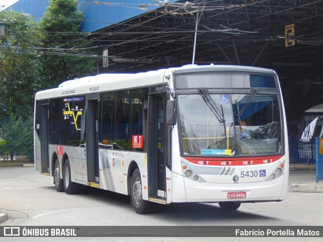 Next Mobilidade - ABC Sistema de Transporte 5430 na cidade de Santo André, São Paulo, Brasil, por Fabrício Portella Matos. ID da foto: 11933572.