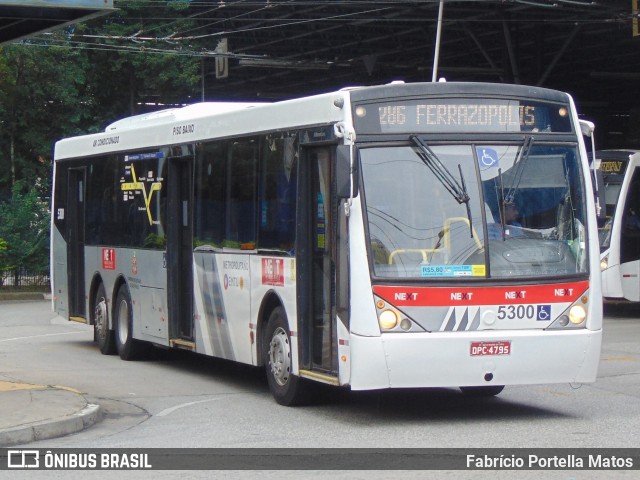 Next Mobilidade - ABC Sistema de Transporte 5300 na cidade de Santo André, São Paulo, Brasil, por Fabrício Portella Matos. ID da foto: 11933551.