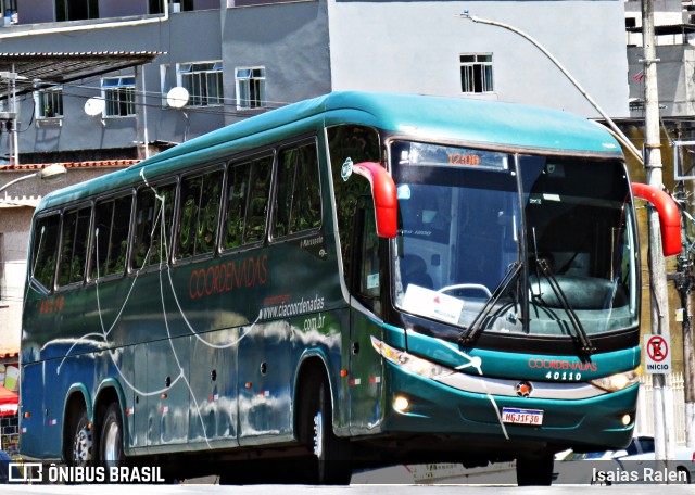 Companhia Coordenadas de Transportes 40110 na cidade de Santos Dumont, Minas Gerais, Brasil, por Isaias Ralen. ID da foto: 11931705.
