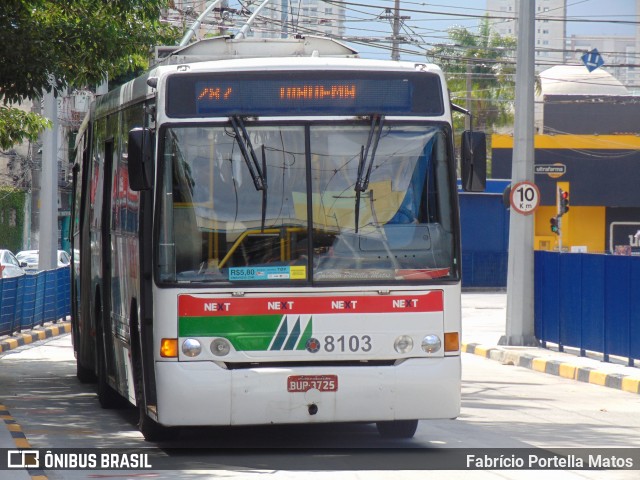Next Mobilidade - ABC Sistema de Transporte 8103 na cidade de Santo André, São Paulo, Brasil, por Fabrício Portella Matos. ID da foto: 11933481.