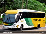 Empresa Gontijo de Transportes 7100 na cidade de Sabará, Minas Gerais, Brasil, por César Ônibus. ID da foto: :id.