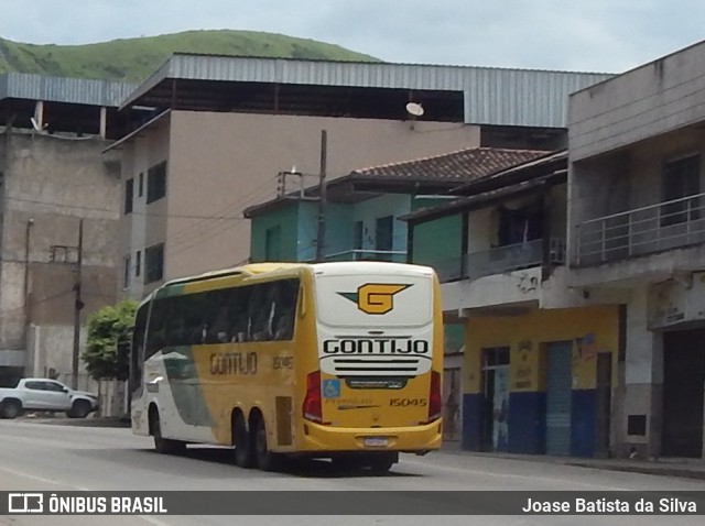 Empresa Gontijo de Transportes 15045 na cidade de Timóteo, Minas Gerais, Brasil, por Joase Batista da Silva. ID da foto: 11934098.