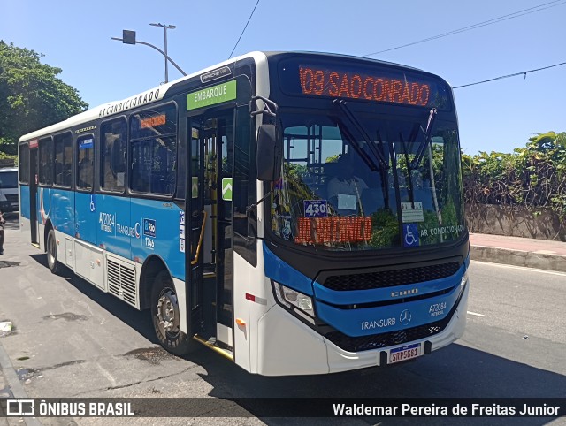 Transurb A72084 na cidade de Rio de Janeiro, Rio de Janeiro, Brasil, por Waldemar Pereira de Freitas Junior. ID da foto: 11935616.
