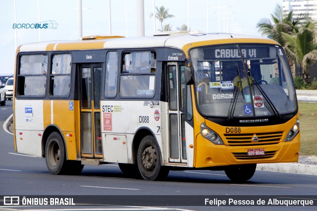 STEC - Subsistema de Transporte Especial Complementar D-088 na cidade de Salvador, Bahia, Brasil, por Felipe Pessoa de Albuquerque. ID da foto: 11937784.