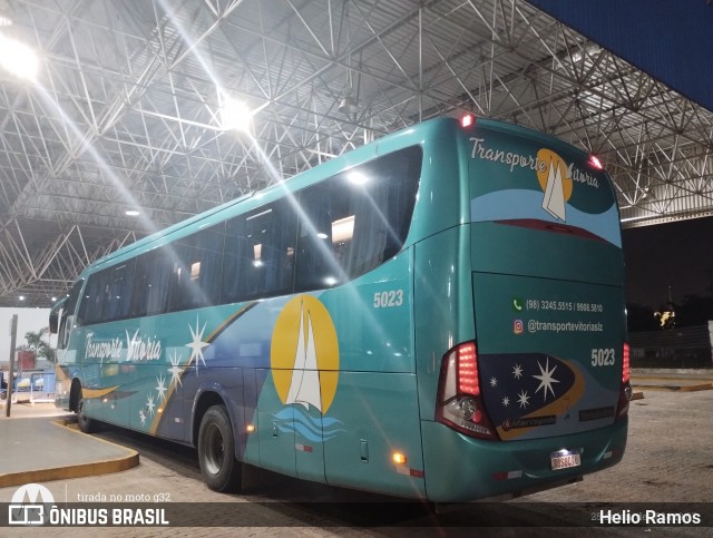 Transporte Vitória 5023 em São Luís por Helio Ramos - ID:11936514 - Ônibus  Brasil