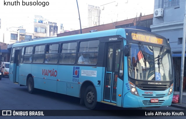 Empresa de Transporte Coletivo Viamão 8318 na cidade de Porto Alegre, Rio Grande do Sul, Brasil, por Luis Alfredo Knuth. ID da foto: 11936441.