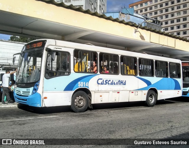 Viação Cascatinha 5014 na cidade de Petrópolis, Rio de Janeiro, Brasil, por Gustavo Esteves Saurine. ID da foto: 11937945.