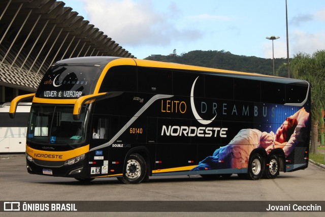 Expresso Nordeste 60140 na cidade de Florianópolis, Santa Catarina, Brasil, por Jovani Cecchin. ID da foto: 11938384.