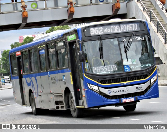Viação Vila Real B11596 na cidade de Rio de Janeiro, Rio de Janeiro, Brasil, por Valter Silva. ID da foto: 11937145.