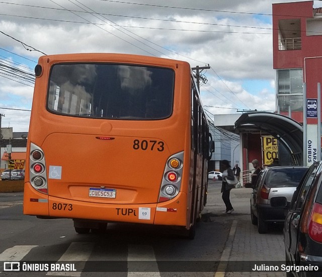 TUPi Transportes Urbanos Piracicaba 8073 na cidade de Piracicaba, São Paulo, Brasil, por Juliano Sgrigneiro. ID da foto: 11936513.