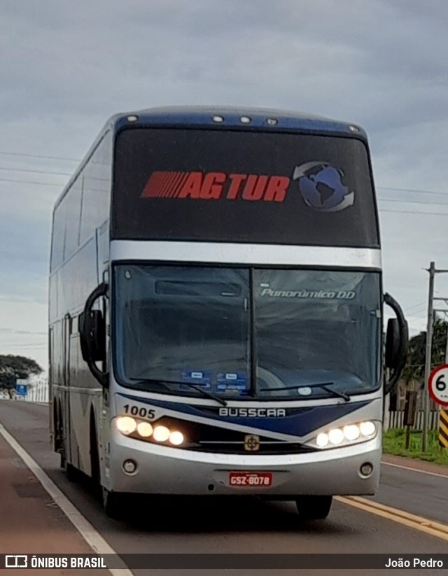 AG Tur 1005 na cidade de São Gabriel do Oeste, Mato Grosso do Sul, Brasil, por João Pedro. ID da foto: 11936143.