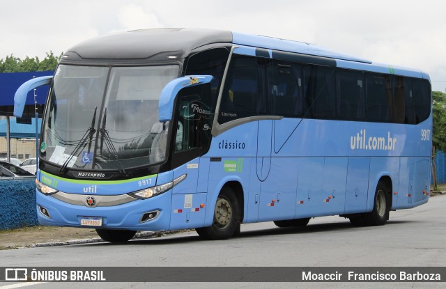 UTIL - União Transporte Interestadual de Luxo 9917 na cidade de São Paulo, São Paulo, Brasil, por Moaccir  Francisco Barboza. ID da foto: 11936979.