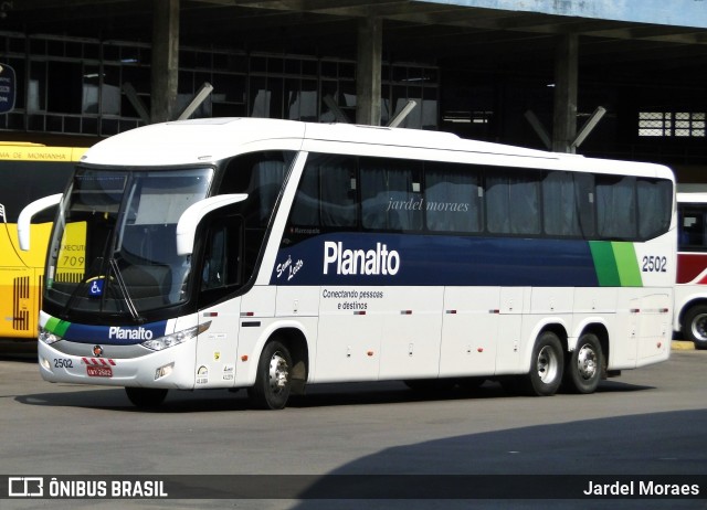 Planalto Transportes 2502 na cidade de Porto Alegre, Rio Grande do Sul, Brasil, por Jardel Moraes. ID da foto: 11937549.