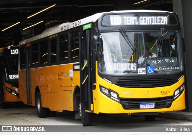 Real Auto Ônibus A41410 na cidade de Rio de Janeiro, Rio de Janeiro, Brasil, por Valter Silva. ID da foto: 11936865.