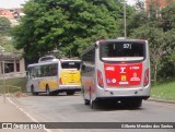 Pêssego Transportes 4 7085 na cidade de São Paulo, São Paulo, Brasil, por Gilberto Mendes dos Santos. ID da foto: :id.