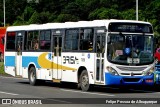 Transportes Metropolitanos Brisa 7058 na cidade de Salvador, Bahia, Brasil, por Felipe Pessoa de Albuquerque. ID da foto: :id.