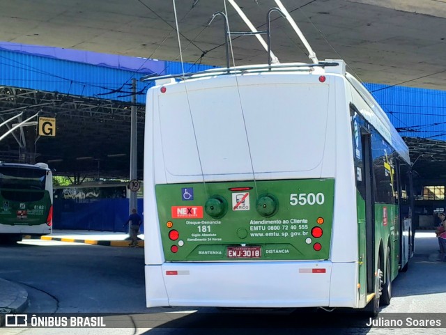 Next Mobilidade - ABC Sistema de Transporte 5500 na cidade de Santo André, São Paulo, Brasil, por Juliano Soares. ID da foto: 11939245.