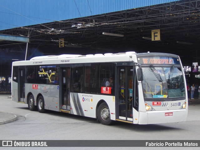 Next Mobilidade - ABC Sistema de Transporte 5409 na cidade de Santo André, São Paulo, Brasil, por Fabrício Portella Matos. ID da foto: 11939905.
