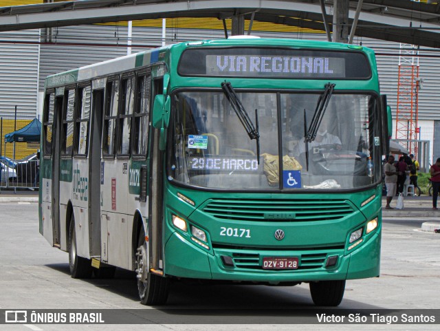 OT Trans - Ótima Salvador Transportes 20171 na cidade de Salvador, Bahia, Brasil, por Victor São Tiago Santos. ID da foto: 11939288.