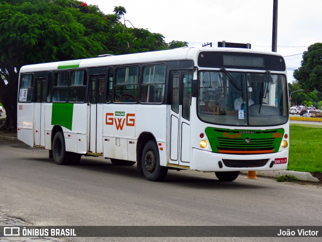 Viação GWG Transportes e Turismo 2802 na cidade de Eunápolis, Bahia, Brasil, por João Victor. ID da foto: 11940611.