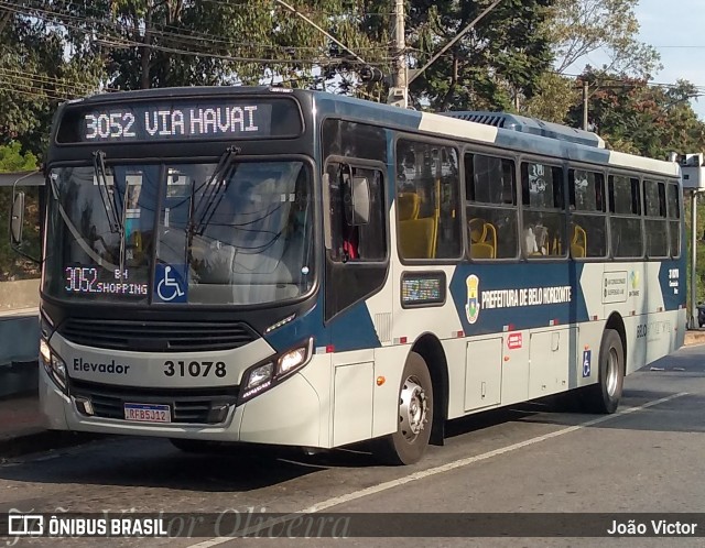 Transcbel 31078 na cidade de Belo Horizonte, Minas Gerais, Brasil, por João Victor. ID da foto: 11941196.