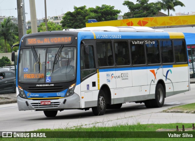 Transportes Futuro C30332 na cidade de Rio de Janeiro, Rio de Janeiro, Brasil, por Valter Silva. ID da foto: 11940198.