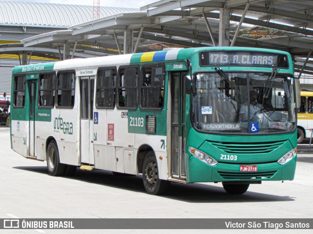 OT Trans - Ótima Salvador Transportes 21103 na cidade de Salvador, Bahia, Brasil, por Victor São Tiago Santos. ID da foto: 11939299.