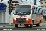 Paz Almada Transportes e Turismo 8G45 na cidade de Santarém, Pará, Brasil, por Tarcisio Schnaider. ID da foto: :id.