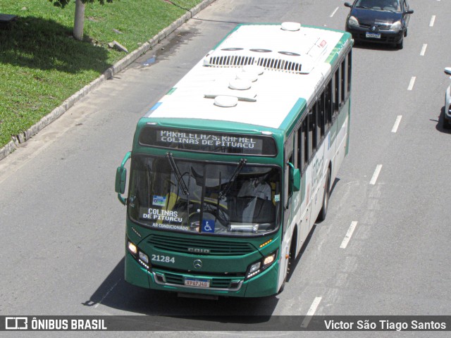 OT Trans - Ótima Salvador Transportes 21284 na cidade de Salvador, Bahia, Brasil, por Victor São Tiago Santos. ID da foto: 11942425.