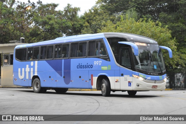 UTIL - União Transporte Interestadual de Luxo 9917 na cidade de São Paulo, São Paulo, Brasil, por Eliziar Maciel Soares. ID da foto: 11943435.
