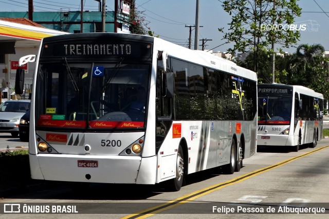 Metra - Sistema Metropolitano de Transporte 5200 na cidade de São Paulo, São Paulo, Brasil, por Felipe Pessoa de Albuquerque. ID da foto: 11943047.