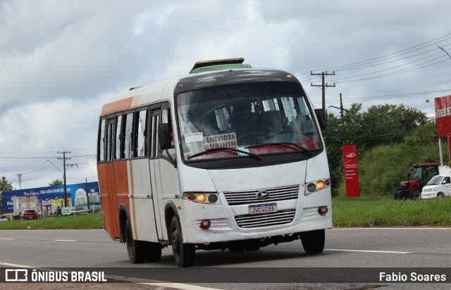 Ônibus Particulares JWc4C88 na cidade de Benevides, Pará, Brasil, por Fabio Soares. ID da foto: 11942015.