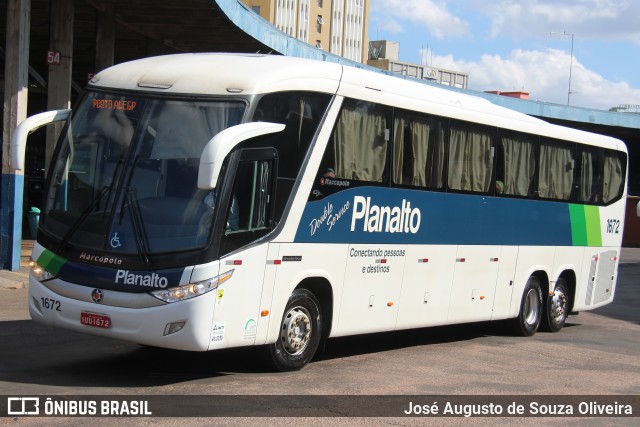 Planalto Transportes 1672 na cidade de Porto Alegre, Rio Grande do Sul, Brasil, por José Augusto de Souza Oliveira. ID da foto: 11943400.