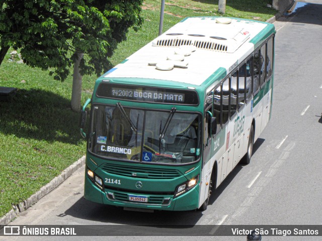 OT Trans - Ótima Salvador Transportes 21141 na cidade de Salvador, Bahia, Brasil, por Victor São Tiago Santos. ID da foto: 11942431.