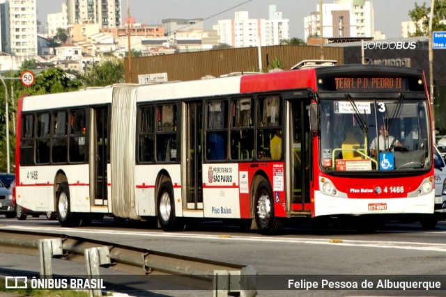 Himalaia Transportes > Ambiental Transportes Urbanos 4 1466 na cidade de São Paulo, São Paulo, Brasil, por Felipe Pessoa de Albuquerque. ID da foto: 11943009.