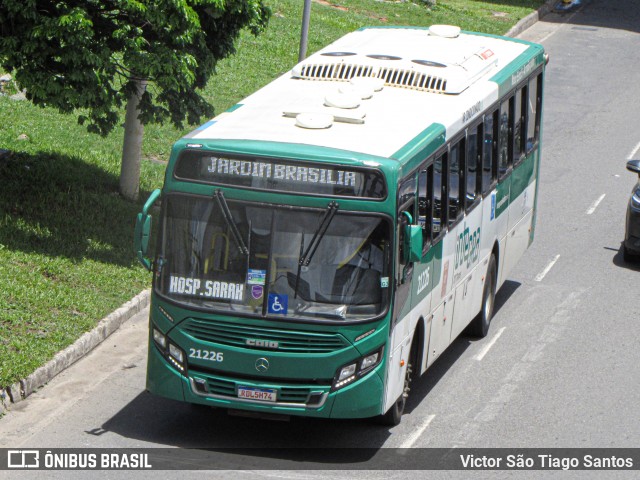 OT Trans - Ótima Salvador Transportes 21226 na cidade de Salvador, Bahia, Brasil, por Victor São Tiago Santos. ID da foto: 11942430.