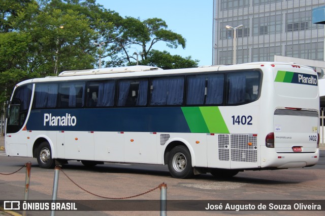 Planalto Transportes 1402 na cidade de Porto Alegre, Rio Grande do Sul, Brasil, por José Augusto de Souza Oliveira. ID da foto: 11943416.