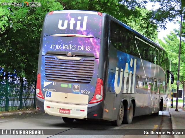 UTIL - União Transporte Interestadual de Luxo 11929 na cidade de São Paulo, São Paulo, Brasil, por Guilherme Estevan. ID da foto: 11943434.