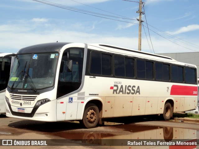 Viação Raíssa 2003 na cidade de Anápolis, Goiás, Brasil, por Rafael Teles Ferreira Meneses. ID da foto: 11943543.
