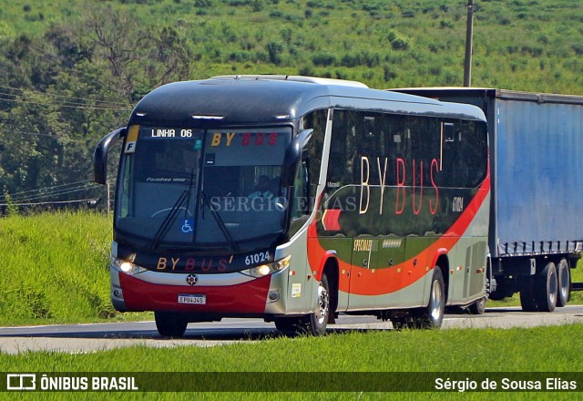 By Bus Transportes Ltda 61024 na cidade de Mogi Guaçu, São Paulo, Brasil, por Sérgio de Sousa Elias. ID da foto: 11943337.