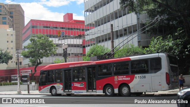 Himalaia Transportes > Ambiental Transportes Urbanos 4 1538 na cidade de São Paulo, São Paulo, Brasil, por Paulo Alexandre da Silva. ID da foto: 11942842.